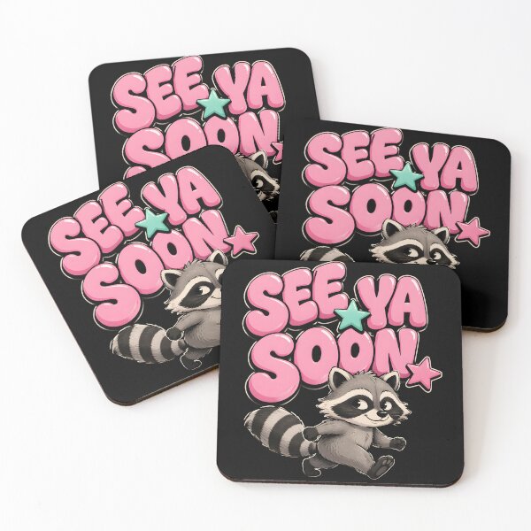 Item preview, See Ya Soon Raccoon Shirt, Funny Graphic Tee, Cute Animal Shirt, Trendy Shirt, Viral Tee, Summer designed and sold by THREE LITTLE BEANS.
