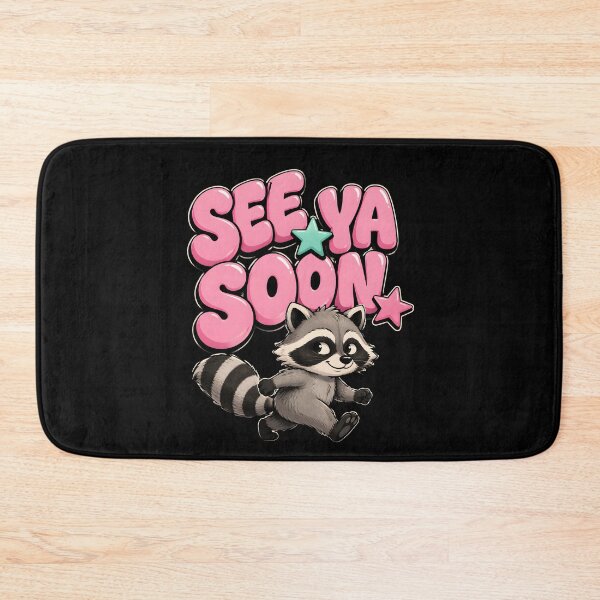 Item preview, See Ya Soon Raccoon Shirt, Funny Graphic Tee, Cute Animal Shirt, Trendy Shirt, Viral Tee, Summer designed and sold by THREE LITTLE BEANS.