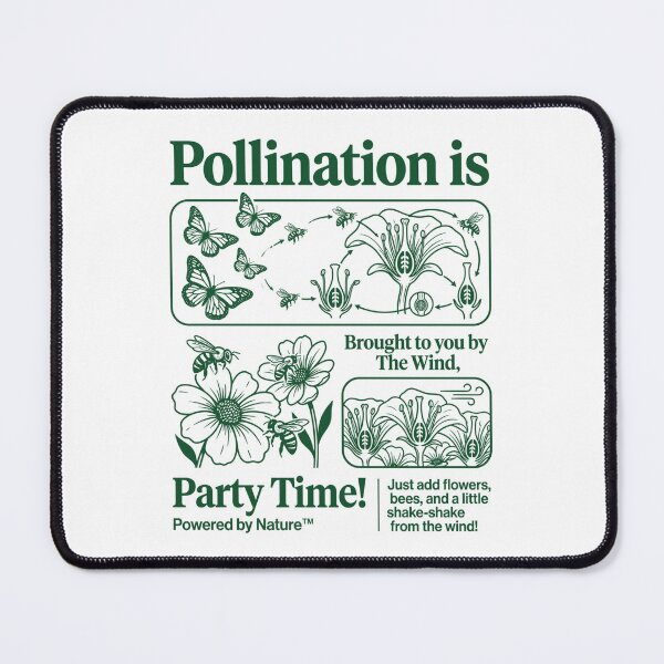 Item preview, Vintage Pollination Biology Graphic Bees Flowers Retro Botanical Science Garden designed and sold by FreshVibe Prints.