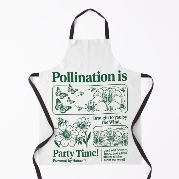 Item preview, Vintage Pollination Biology Graphic Bees Flowers Retro Botanical Science Garden designed and sold by FreshVibe Prints.