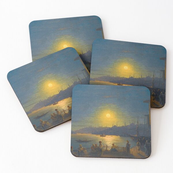 Item preview, Moonrise over the Golden Horn designed and sold by SharonTheFirst.