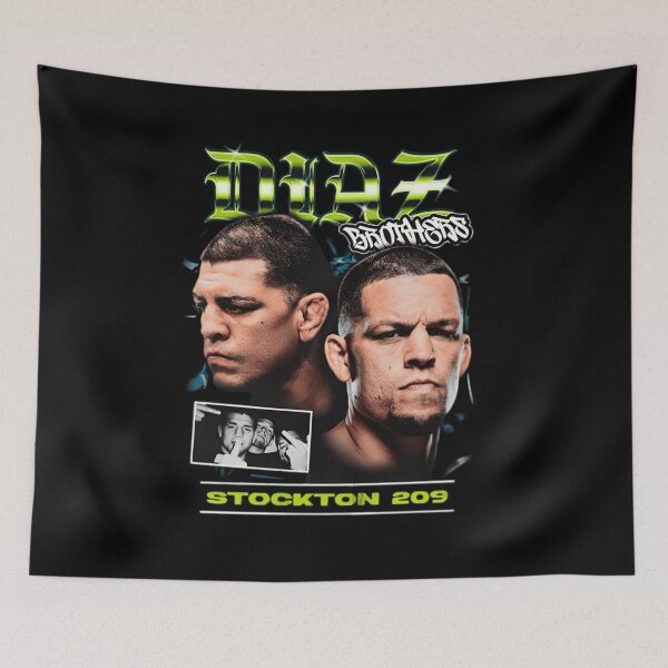 Item preview, Nick Diaz And Nate Diaz Brothers "The Stockton 209" designed and sold by JeyVel.