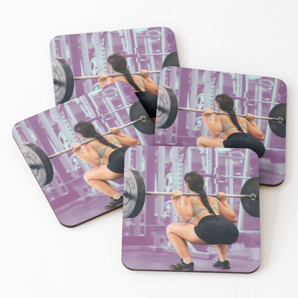 Item preview, Woman doing squats. designed and sold by loveling.