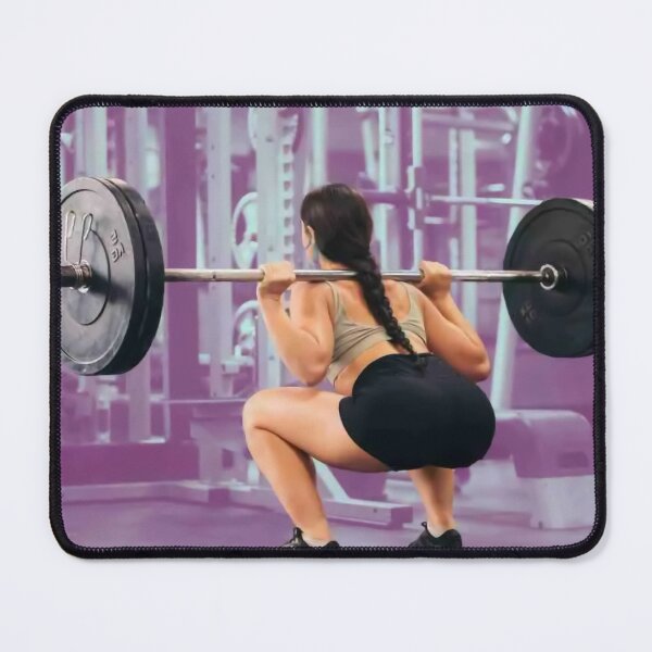 Item preview, Woman doing squats. designed and sold by loveling.