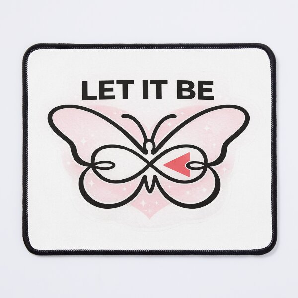 Item preview, Let It Be Butterfly Line Art | Minimalist Aesthetic Calm Design | Self Care Gift designed and sold by Serene Whiskers.