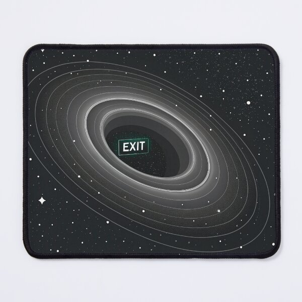 Item preview, Exit the Void – Black Hole Escape Concept designed and sold by LordOfWear.