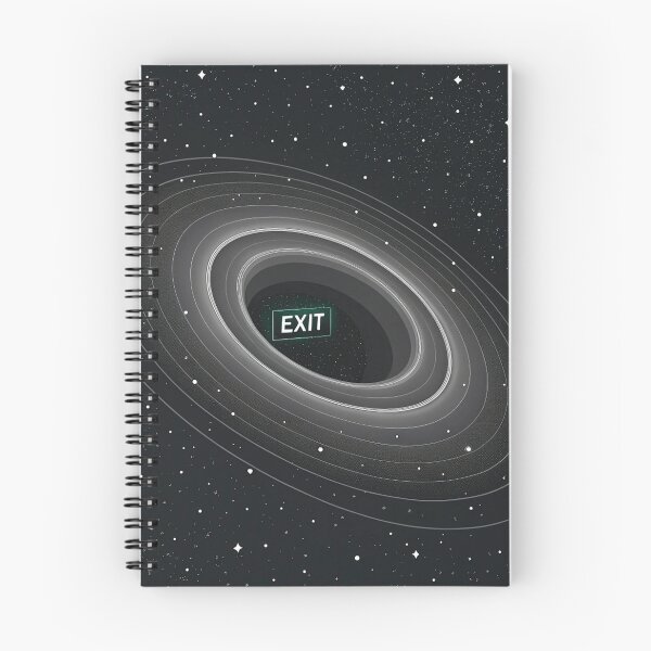 Item preview, Exit the Void – Black Hole Escape Concept designed and sold by LordOfWear.