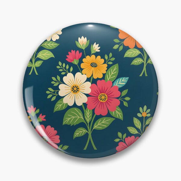Item preview, 70s style wallpaper showcasing a unique floral bouquet. designed and sold by Ponted.