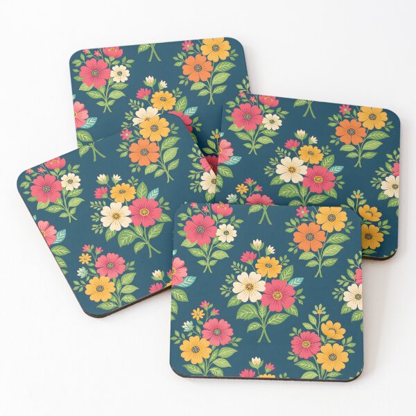 Item preview, 70s style wallpaper showcasing a unique floral bouquet. designed and sold by Ponted.