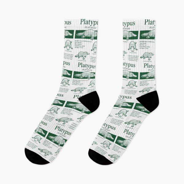 Item preview,  Vintage Platypus Animal Facts Retro Monotreme Biology Weird Mammal Wildlife designed and sold by FreshVibe Prints.