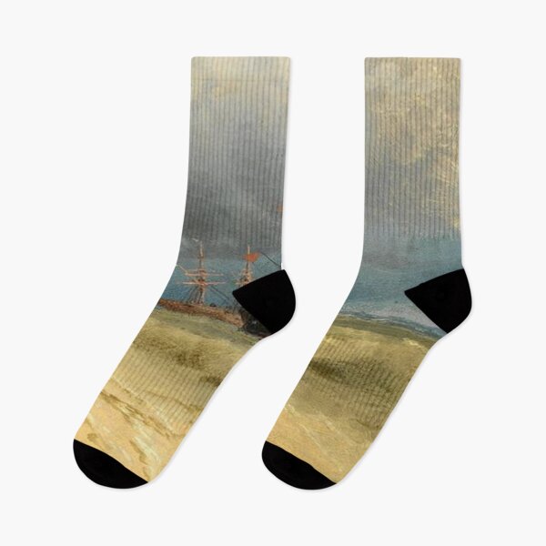 Item preview, Two Ships Anchored off a Beach designed and sold by SharonTheFirst.