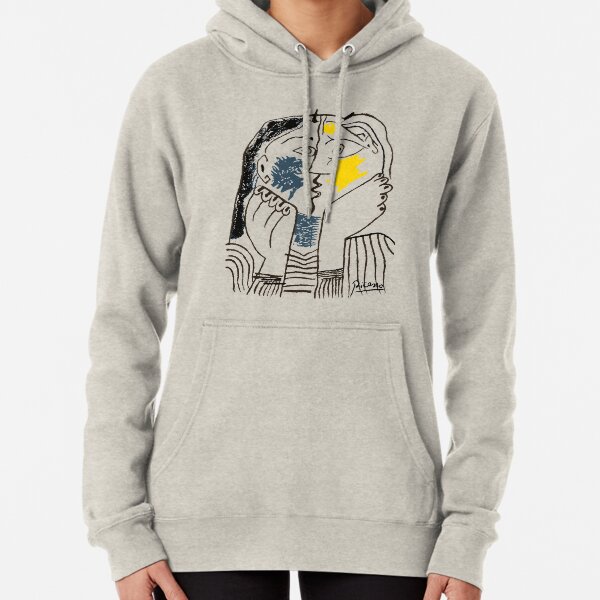 Pablo Picasso The Kiss 1979 Artwork Reproduction For T Shirt, Framed Prints Pullover Hoodie