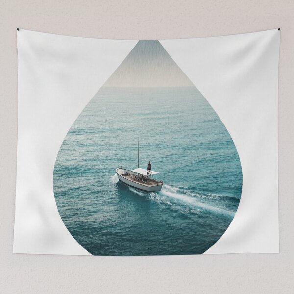 Item preview, Sailing Through Emotions – Calm Within the Storm designed and sold by LordOfWear.