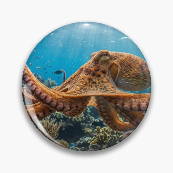 Item preview, Octopus with moving tentacles. designed and sold by Malisa345.