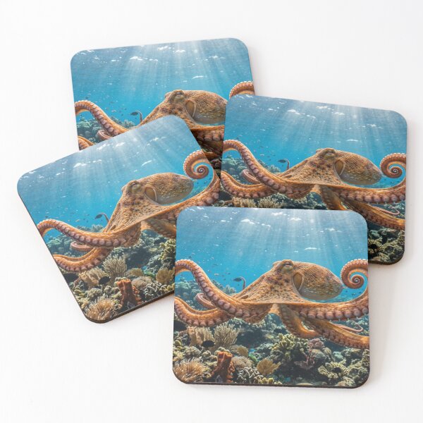 Item preview, Octopus with moving tentacles. designed and sold by Malisa345.