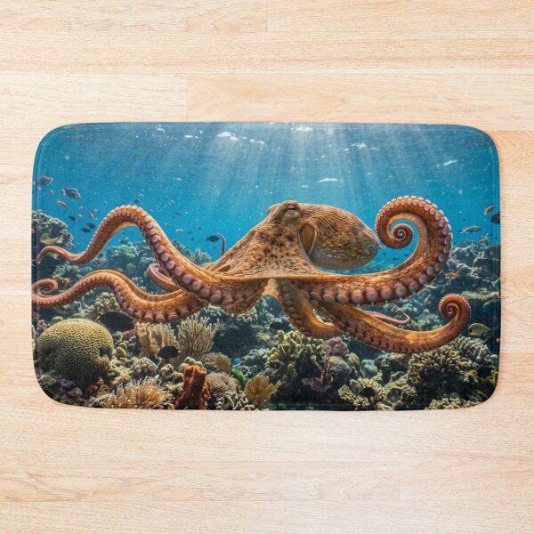 Item preview, Octopus with moving tentacles. designed and sold by Malisa345.