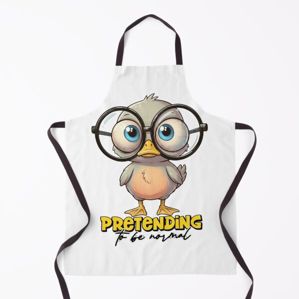 Item preview, Funny Duck Pretending to Be Normal – Awkward Humor Meme Design designed and sold by ColorFlick.