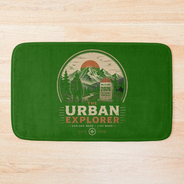 Item preview, Vintage Mountain Explorer T-Shirt – Retro Hiking Adventure The Urban Explorer 2026 Graphic Tee designed and sold by The Urban Explorer.