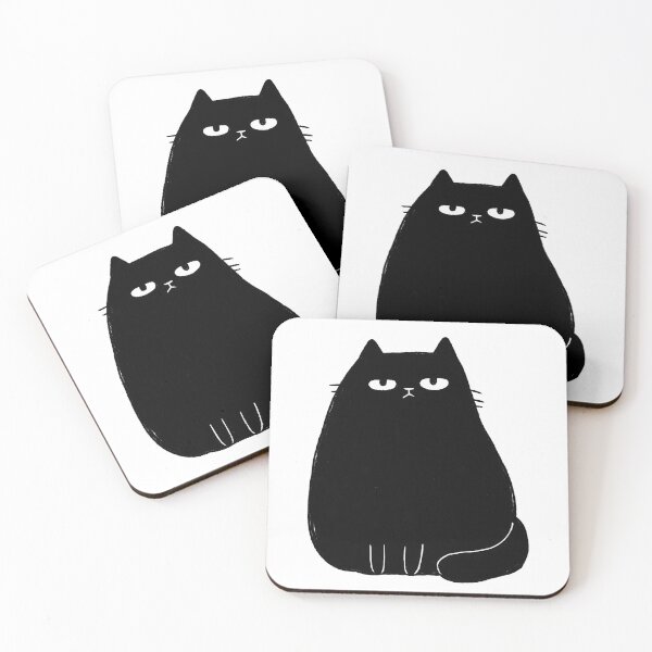 Item preview, Grumpy void cat designed and sold by What On Sold.
