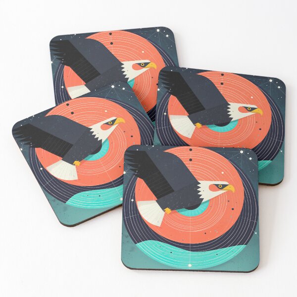 Item preview, Cosmic Flight of the Eagle designed and sold by ForeverPrintsOK.