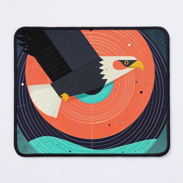 Item preview, Cosmic Flight of the Eagle designed and sold by ForeverPrintsOK.