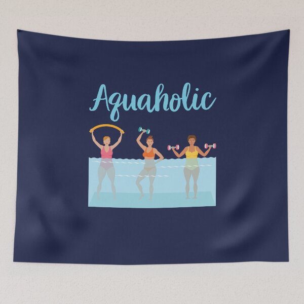 Item preview, Aquaholic Water Aerobics Waterobics designed and sold by jaygo.