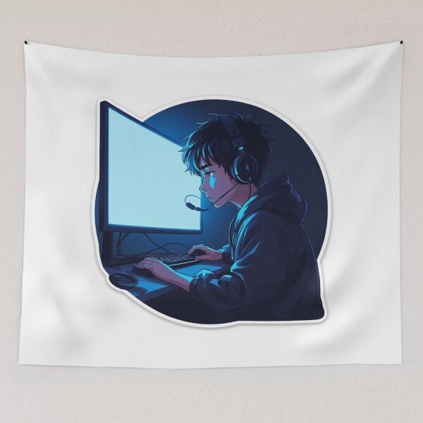 Artikelvorschau, Design für schlaflose Gamer entworfen und verkauft von Witty Moon.