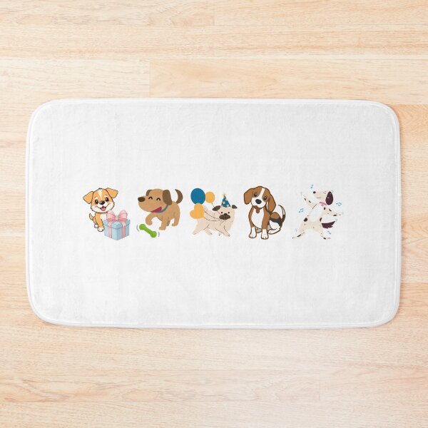 Item preview, Dog Birthday Party | 5 Happy Dogs | Cute Puppy Celebration  designed and sold by Designprovider.