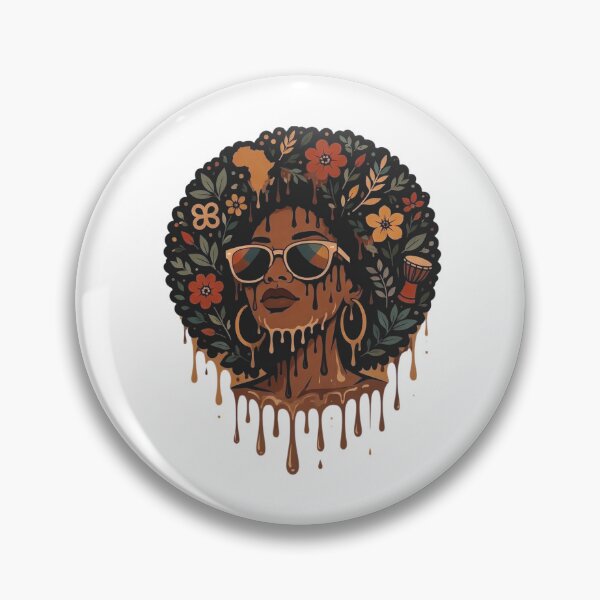Artikelvorschau, Juneteenth Afro Woman Black History Melanin Queen Dripping entworfen und verkauft von clothesy7.