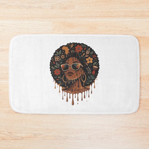 Item preview, Juneteenth Afro Woman Black History Melanin Queen Dripping designed and sold by clothesy7.