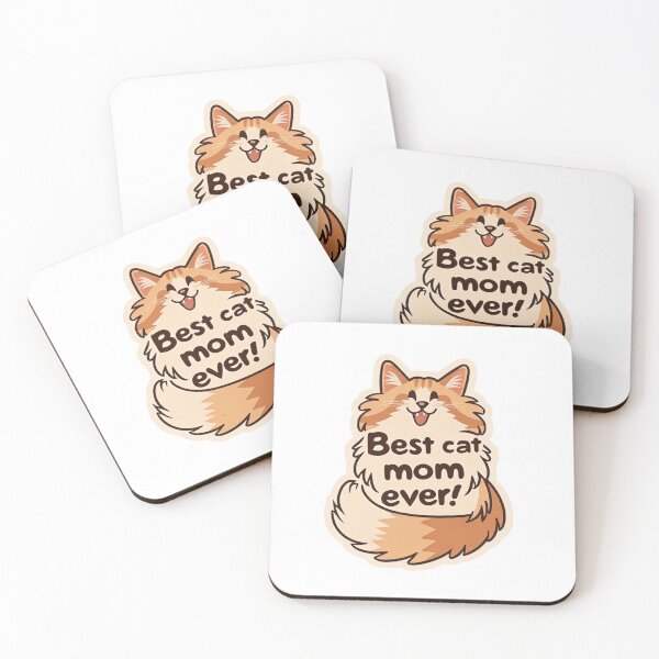 Item preview, Best cat mom ever! Mother's day card designed and sold by MendaciousMina.