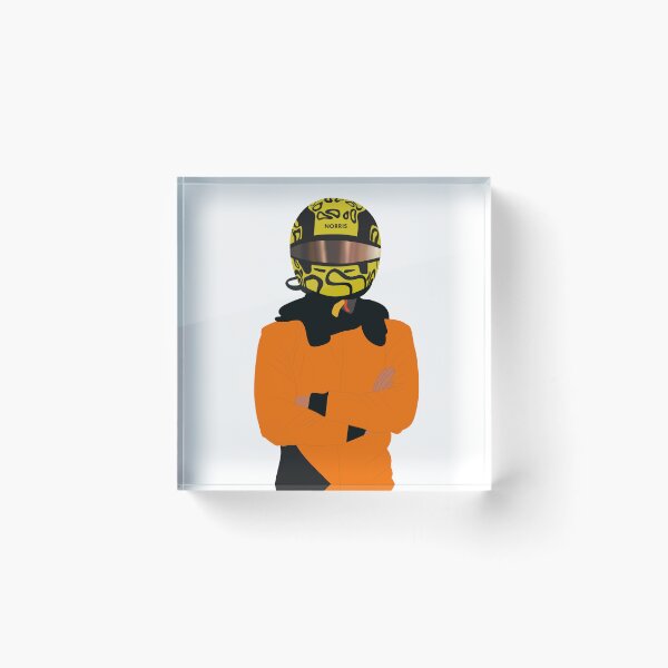Item preview, Lando Norris 2025 helmet number 4 designed and sold by AnnesCreatives.