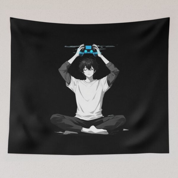 Item preview, Gamer Meditation Mind Loading designed and sold by Witty Moon.