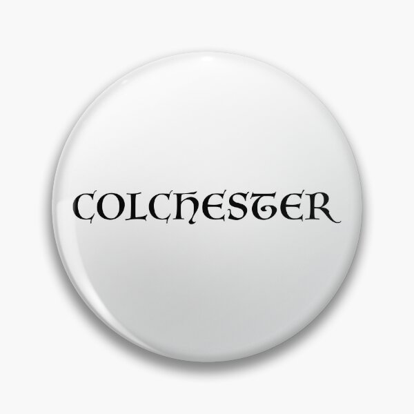 Item preview, Colchester old medieval style text (Black) designed and sold by STUDIO-72.