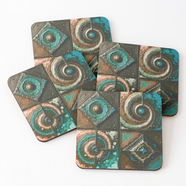 Item preview, cosmic pulse blend opp colorful geometric abstract design designed and sold by SmashingDeals.