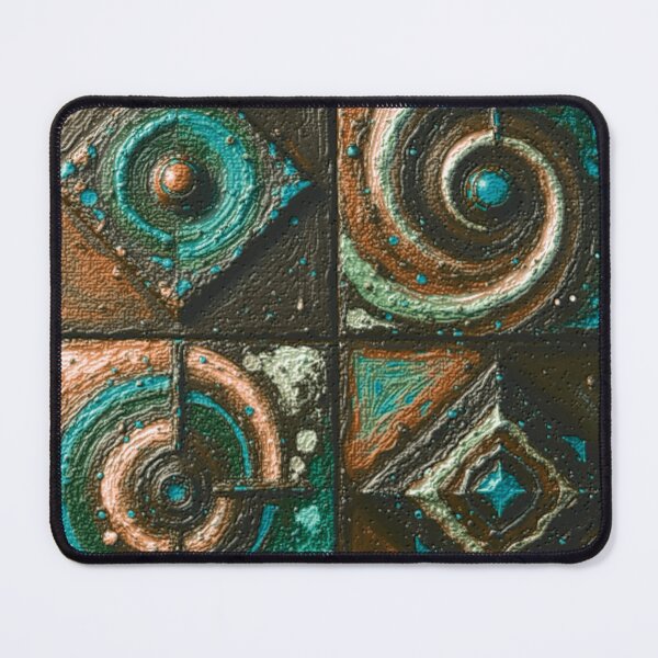Item preview, cosmic pulse blend opp colorful geometric abstract design designed and sold by SmashingDeals.