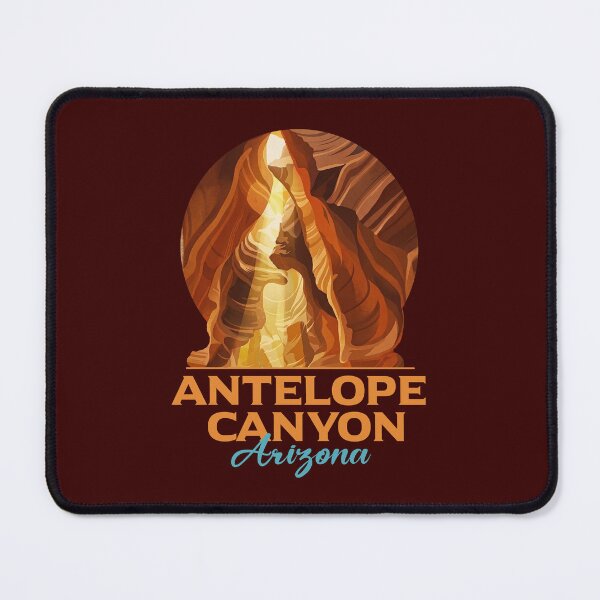 Item preview, Antelope Canyon Arizona Vintage Nature Art Design designed and sold by LinaValearte.