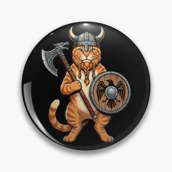 Item preview, Viking Cat designed and sold by ReneMM.