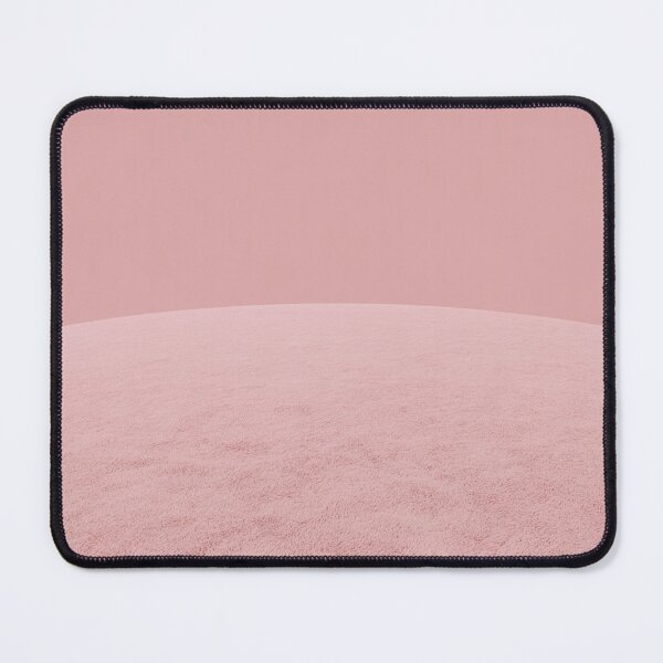 Item preview, Soft Pink Textured Hill – Minimalist Abstract Landscape designed and sold by Midnight Veil Designs.