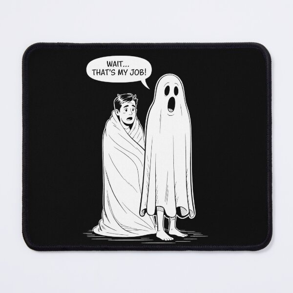 Item preview, “That’s My Job” Cute Halloween Cartoon designed and sold by BlackBoneArt.