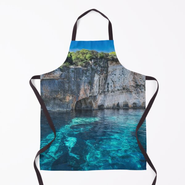Item preview, At the Blue Caves in Zakynthos Greece designed and sold by PhotoArt by Joan Carroll.