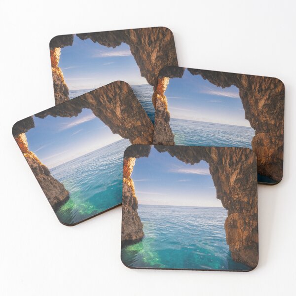 Item preview, Blue Caves Zakynthos Greece designed and sold by PhotoArt by Joan Carroll.