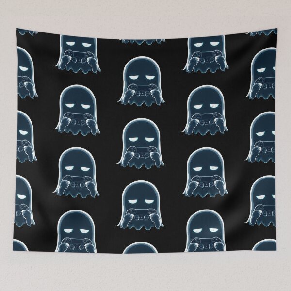 Item preview, Sleepy Ghost Gamer designed and sold by Witty Moon.