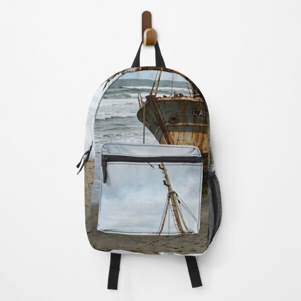 Item preview, Boat washed up on a deserted beach. designed and sold by Malisa345.