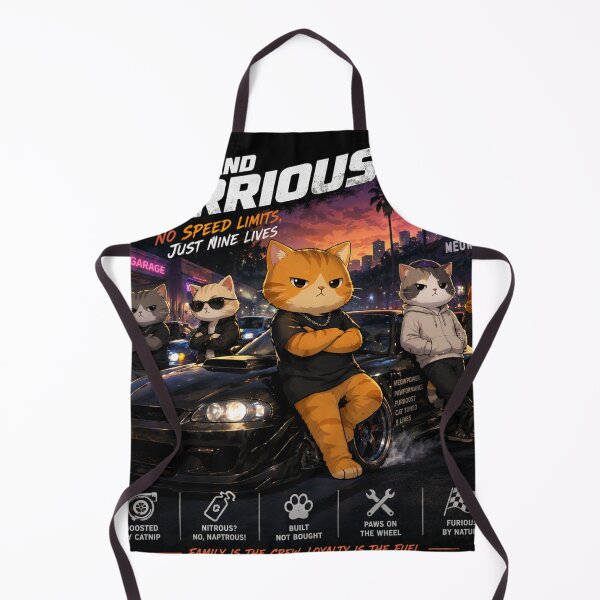 Item preview, Cat and Furrious - Street Racing JDM Feline Crew designed and sold by anandariki.
