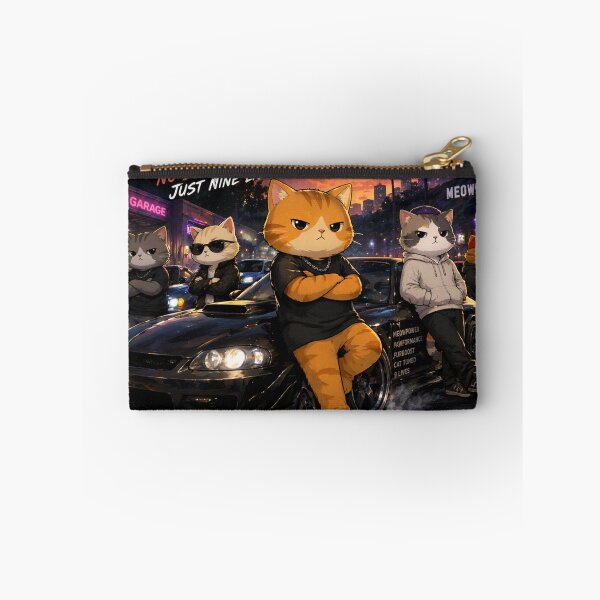 Item preview, Cat and Furrious - Street Racing JDM Feline Crew designed and sold by anandariki.