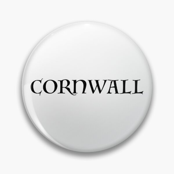 Item preview, Cornwall old medieval style text (Black) designed and sold by STUDIO-72.