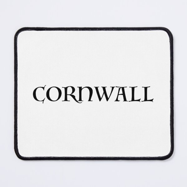 Item preview, Cornwall old medieval style text (Black) designed and sold by STUDIO-72.