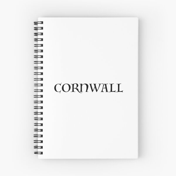 Item preview, Cornwall old medieval style text (Black) designed and sold by STUDIO-72.