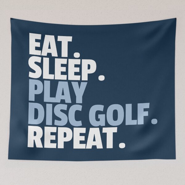Item preview, Eat Sleep Play Disc Golf Repeat designed and sold by MaryAller.